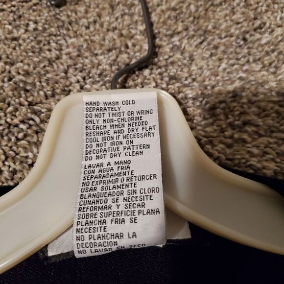 Bice woman two-piece sweater size 2X Black - Picture 3 of 4